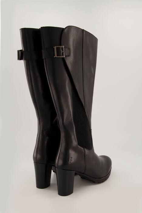 Bottes en cuir tige XXL, semelle de propreté amovible - largeur H
