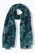Foulard, imprimé feuilles