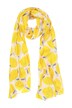Šál, vzor citronů