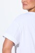 T-shirt coupe Boxy Fit, imprimé petites fleurs avec strass sur la poche poitrine