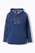 Hoodie, borduursel, capuchon, zakken, lange mouwen