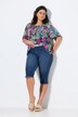 Jeans Capri modello Sienna con taglio della gamba aderente e cintura elastica