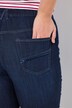 Jeans Capri modello Sienna con taglio della gamba aderente e cintura elastica