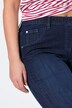 Jeans Capri modello Sienna con taglio della gamba aderente e cintura elastica