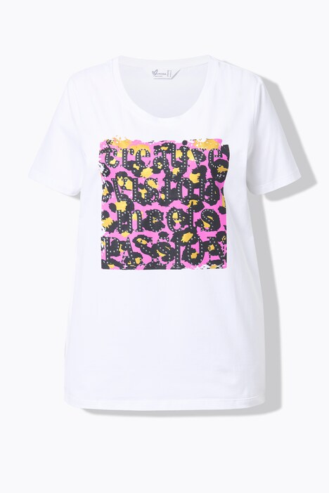 Camiseta, Komfort Fit, motivo de leopardo