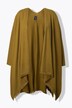 Úpletové pončo, oversize, ozdobné kamínky, otevřený střih