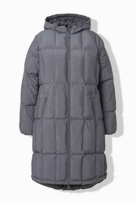 Cappotto HYPRAR idrorepellente con trapuntatura leggera e cappuccio