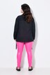 Blouse, straight fit, long fringes