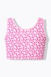 Bustier, 2-balení, srdce / jednobarevný, kulatý výstřih