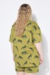 Pigiama corto dal taglio oversize con leopardi