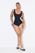 Maillot de bain à bonnets souples, empiècements sur les côtés