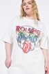 T-shirt Rolling Stones oversize, pour les fans du groupe