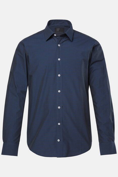 JP 1880 Karohemd, Langarm, Kentkragen, Modern Fit, bis 8 XL