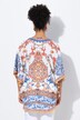 Caftán tipo blusa, Loose Fit, estampado por toda la prenda