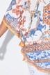 Caftán tipo blusa, Loose Fit, estampado por toda la prenda