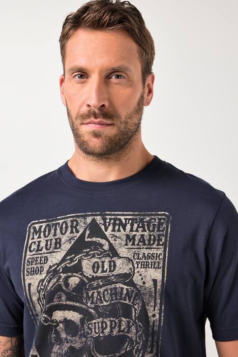 JP1880 T-Shirt, Halbarm, Brustprint, bis 8 XL