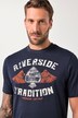 JP1880 T-Shirt, Halbarm, Brustprint, bis 8 XL