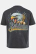 JP1880 T-Shirt, Halbarm, Rückenprint, Vintage Look, bis 8 XL