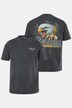 JP1880 T-Shirt, Halbarm, Rückenprint, Vintage Look, bis 8 XL