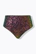 Bikini-Slip, HighWaist, Pailletten, Shaping