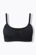 Top de bikini, rellenos blandos, lentejuelas