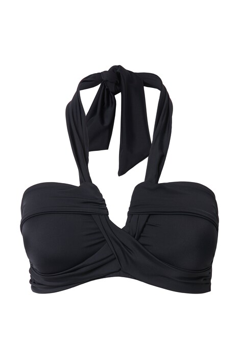 Bikiny top, měkké košíčky, nařasené poprsí