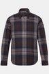 JP1880 Karo-Flanellhemd, Langarm, verdeckter Buttondown-Kragen, Modern Fit, bis 8 XL