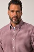 JP1880 Karo-Flanellhemd, Langarm, Buttondown-Kragen, Modern Fit, bis 8 XL