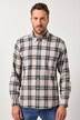 JP1880 Karo-Flanellhemd, Langarm, Buttondown-Kragen, Modern Fit, bis 8 XL