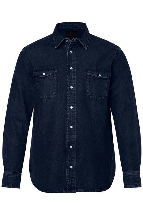 Barevná džínová košile, FLEXNAMIC®, dlouhé rukávy, Kent límeček, Modern střih, do 8XL
