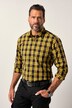 Chemise à carreaux JP 1880, manches longues et col Kent, coupe Modern Fit - jusqu'au 8 