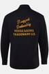 JP1880 Sweathemd, Workwear, Langarm, Modern Fit, Kentkragen, Rückenprint, bis 8 XL