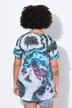 T-shirt, A-line, colourful pattern