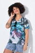 T-shirt, A-line, colourful pattern