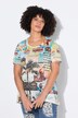 T-Shirt, A-form, palme-mønster