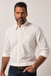 Chemise JP 1880 en flanelle à carreaux, manches longues, col à pointes boutonnées (boutons invisibles), coupe Modern Fit - jusqu'au 8 