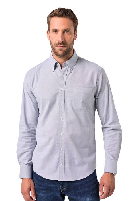 Oxford košile FLEXNAMIC®, dlouhé rukávy, límeček s knoflíky, Modern střih, do 8XL