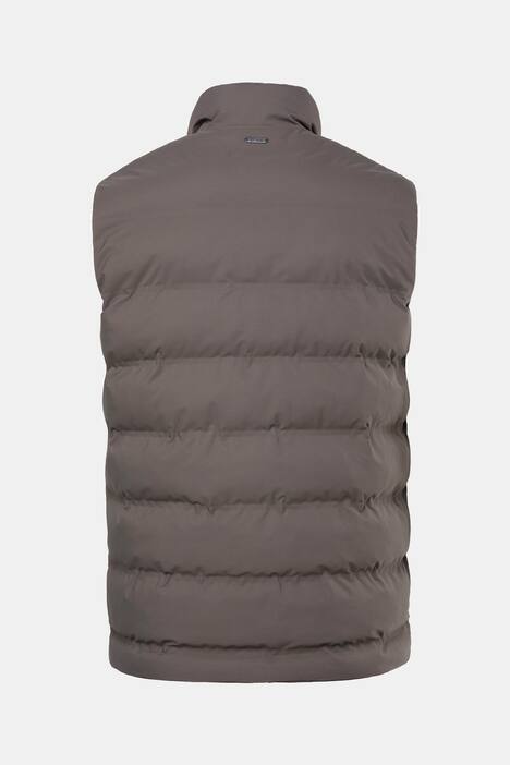 Gilet JP1880 con trapuntatura al laser, collo alto e tasche con zip, fino alla tg. 7XL