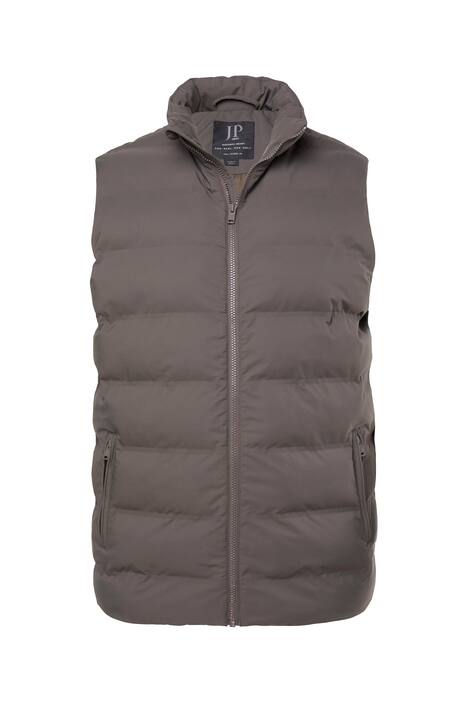 Prošívaná vesta JP1880, laserové prošívání, stojáček, kapsy na zip, do 7XL