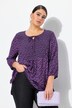Allover Print Smocked Blouse