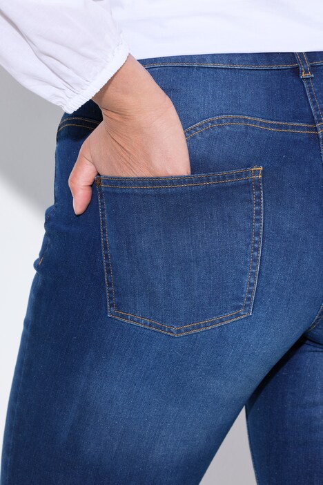 Vaqueros Bootcut Lea, bordados del oeste, 5 bolsillos