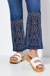 Bootcut-jeans Lea, Western-broderi, 5 lommer