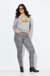 Jeans Sarah, leomotief, smalle pijp, stretchtwill