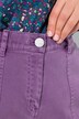 Colorjeans Mary, gerafelde zoom, rechte pijpen, comfortabele tailleband