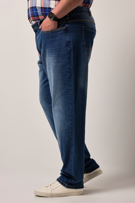 Men+ vaqueros, Denim, Tapered Loose Fit, 5 bolsillos, hasta la 72/36