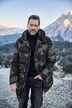 JP1880 Stepp-Parka, Camouflage, Kapuze, Taillen-Tunnelzug, bis 7 XL