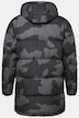JP1880 Stepp-Parka, Camouflage, Kapuze, Taillen-Tunnelzug, bis 7 XL
