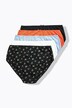 Culottes midi, lot de 5, motif/uni