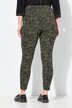 Legging en coton bio, imprimé et jambe étroite
