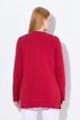 Twinset-vest, ronde hals, lange mouw, Pima Cotton